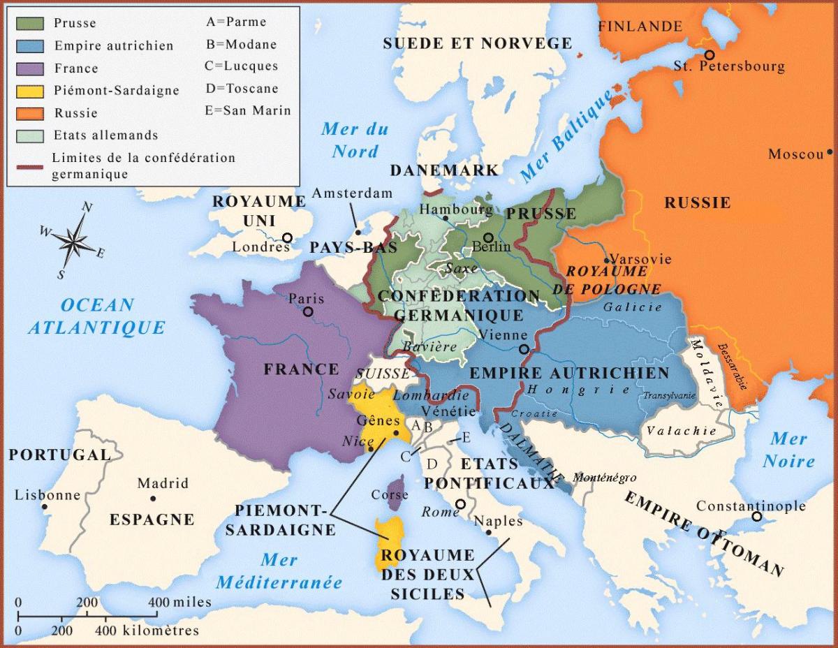 карта Вены и окружающих стран