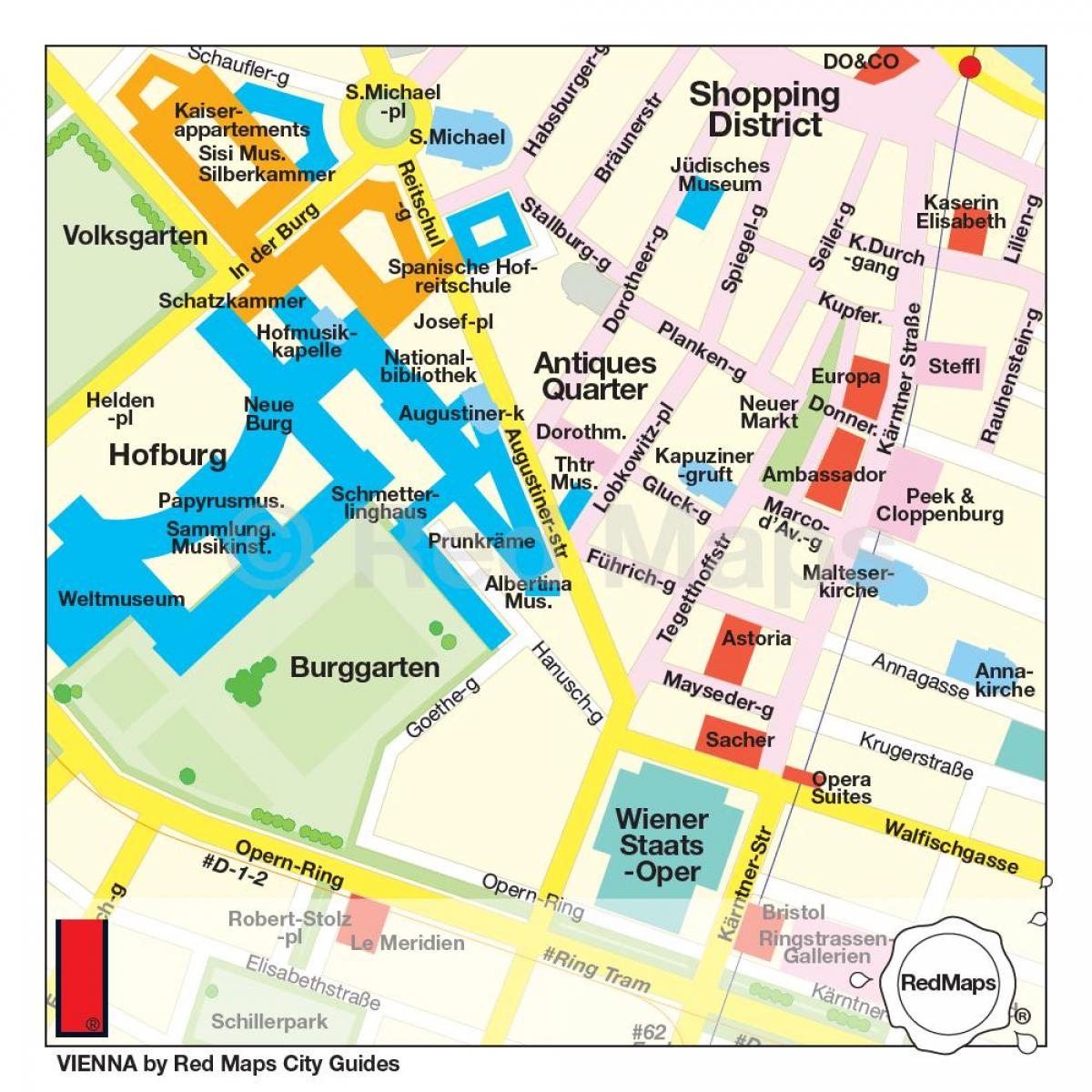 Карта Вена магазины