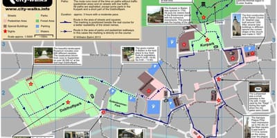 Вена экскурсионная карта