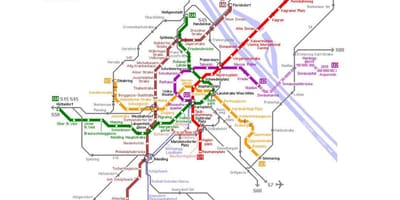 Карта У1 Вена