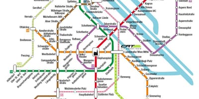 Кошка городская электричка аэропорт Вена карта