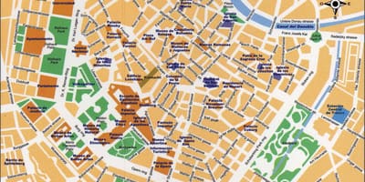 Карту улица Центральная Вена