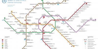 Карта Вены приложения Metro 
