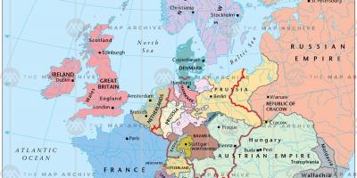 Вена Австрия карте Европы