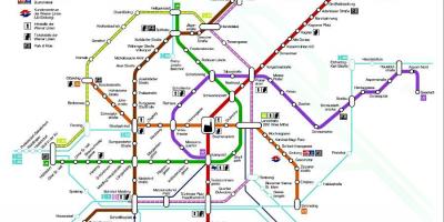 Вена метро карта