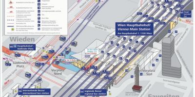 Вена-майдлинг железнодорожный вокзал карте